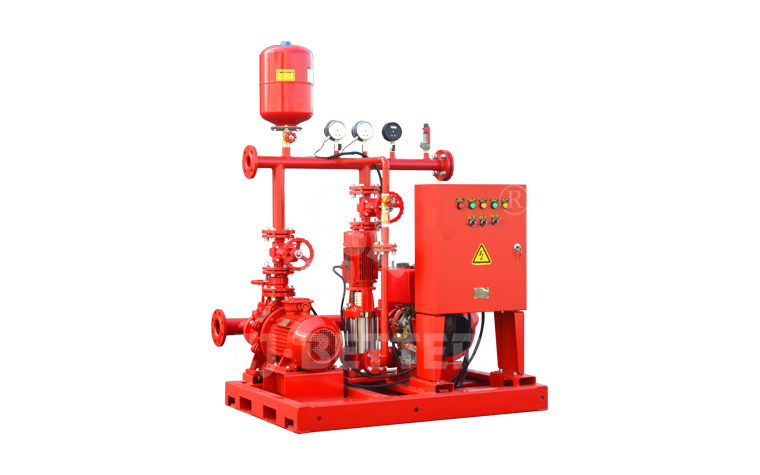 Electric Jockey Fire Pump Set (Flange Type)